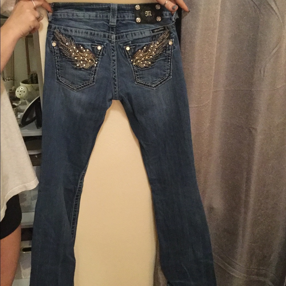 Size 26 Miss Me Boot cut jeans